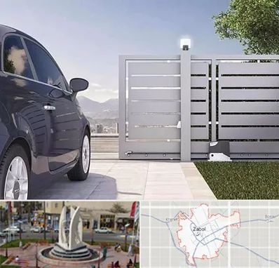 درب ریلی پارکینگ در زابل