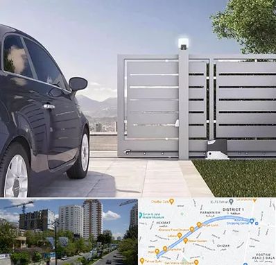 درب ریلی پارکینگ در اندرزگو 