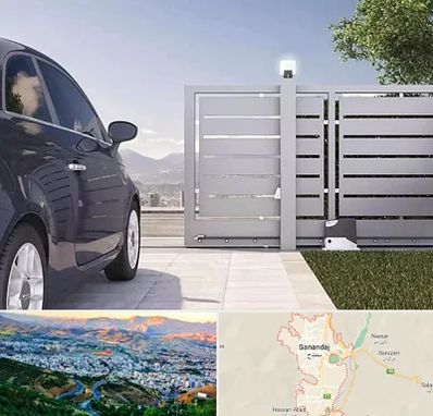 درب ریلی پارکینگ در سنندج