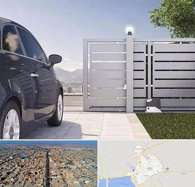 درب ریلی پارکینگ در بندر ماهشهر