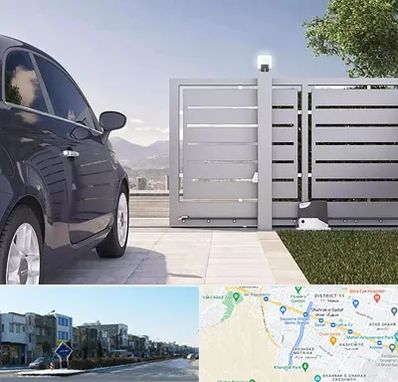 درب ریلی پارکینگ در شریعتی مشهد