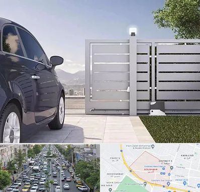 درب ریلی پارکینگ در گلشهر کرج