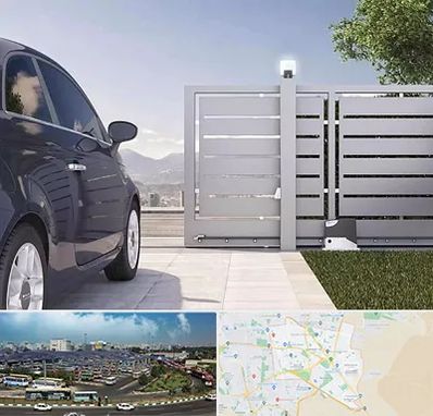 درب ریلی پارکینگ در منطقه 15 تهران 