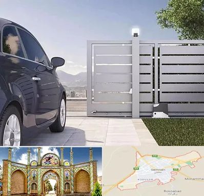 درب ریلی پارکینگ در سمنان