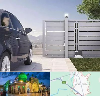 درب ریلی پارکینگ در آستانه اشرفیه