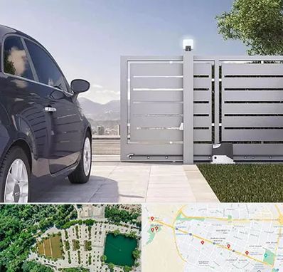 درب ریلی پارکینگ در وکیل آباد مشهد 