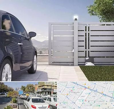 درب ریلی پارکینگ در مفتح مشهد