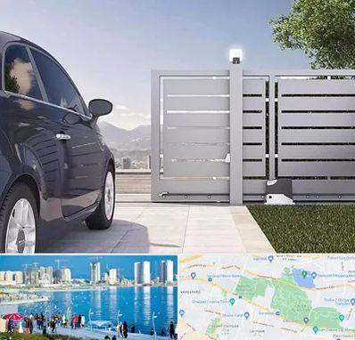 درب ریلی پارکینگ در چیتگر 