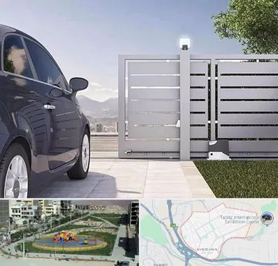 درب ریلی پارکینگ در مرزداران تبریز