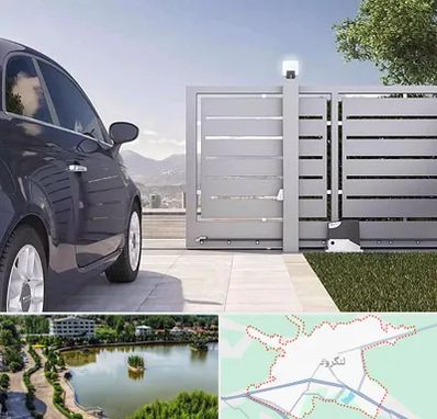 درب ریلی پارکینگ در لنگرود