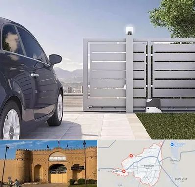 درب ریلی پارکینگ در ایرانشهر