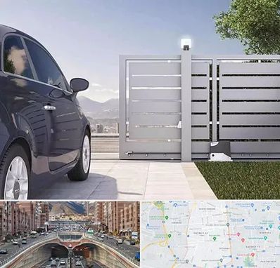 درب ریلی پارکینگ در منطقه 10 تهران 