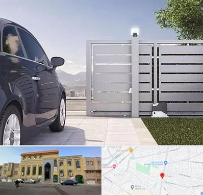 درب ریلی پارکینگ در زنبیل آباد قم