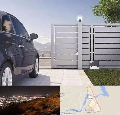 درب ریلی پارکینگ در میناب