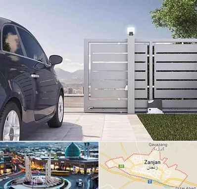 درب ریلی پارکینگ در زنجان