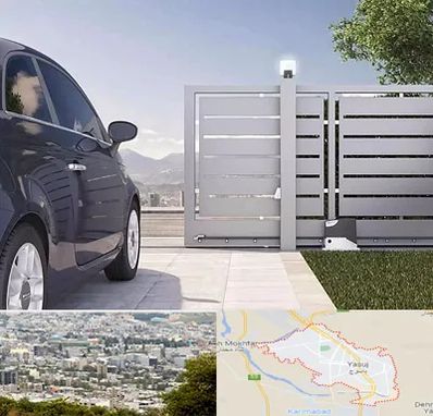 درب ریلی پارکینگ در یاسوج