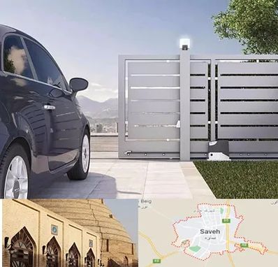 درب ریلی پارکینگ در ساوه