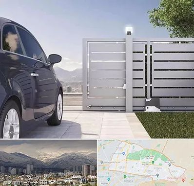 درب ریلی پارکینگ در منطقه 4 تهران 