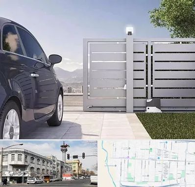 درب ریلی پارکینگ در 17شهریور