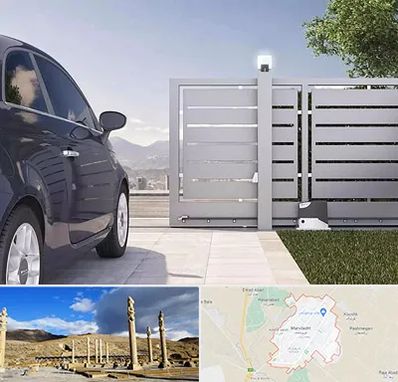 درب ریلی پارکینگ در مرودشت