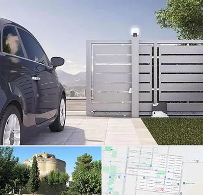 درب ریلی پارکینگ در مرداویج اصفهان