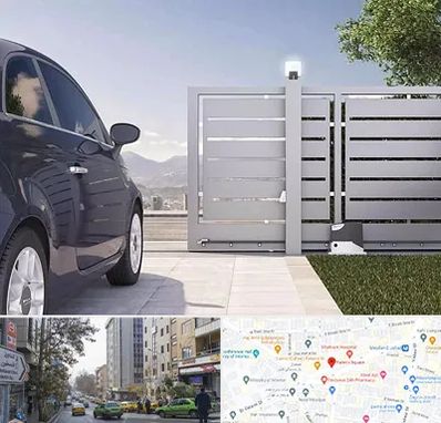 درب ریلی پارکینگ در فاطمی 