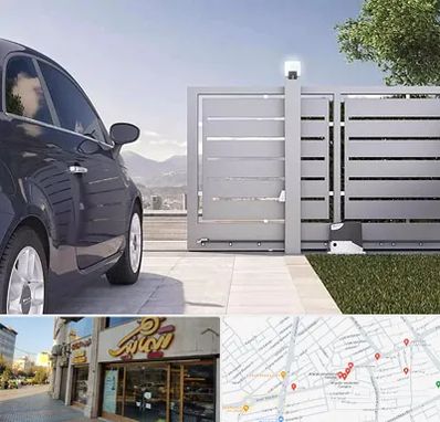 درب ریلی پارکینگ در عطاران قم