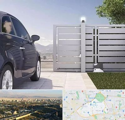 درب ریلی پارکینگ در منطقه 19 تهران 