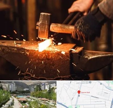 آهنگری در بلوار تعاون