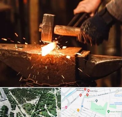 آهنگری در سالاریه قم