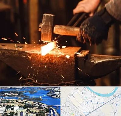 آهنگری در کوروش اهواز