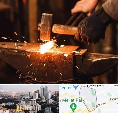 آهنگری در الهیه 