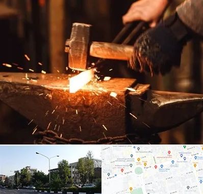 آهنگری در میدان کاج 