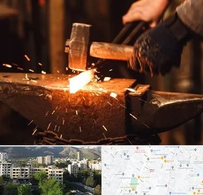 آهنگری در دیباجی 