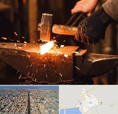 آهنگری در بندر ماهشهر