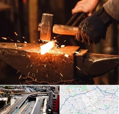 آهنگری در ستارخان شیراز