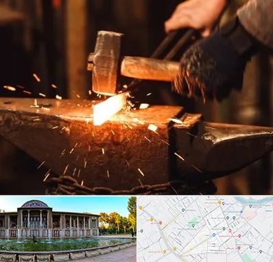 آهنگری در عفیف آباد شیراز