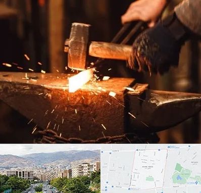 آهنگری در خانی آباد 