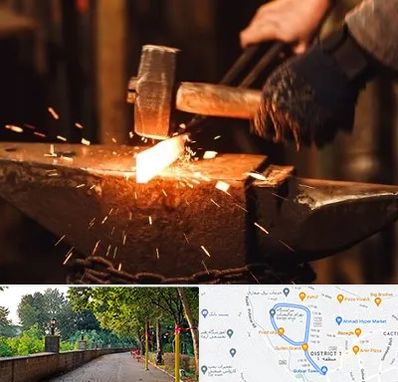 آهنگری در بلوار گیلان رشت