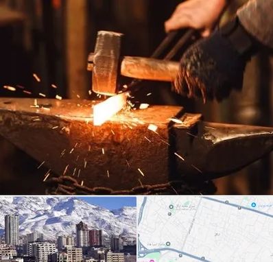 آهنگری در ازگل