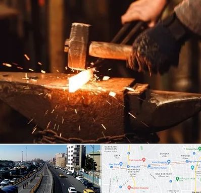 آهنگری در پیروزی 