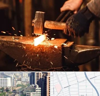 آهنگری در خیابان بهشتی