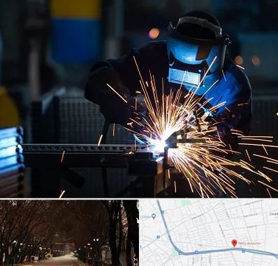 جوشکاری در ابوریحان تبریز