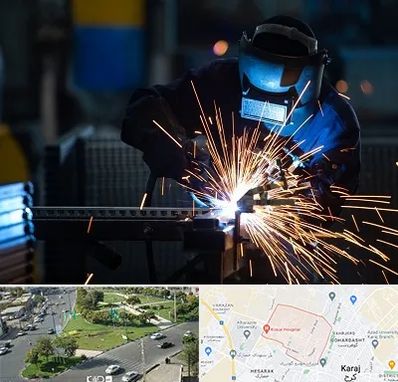 جوشکاری در شاهین ویلا کرج