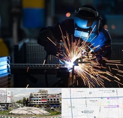 جوشکاری در مرکز تهران