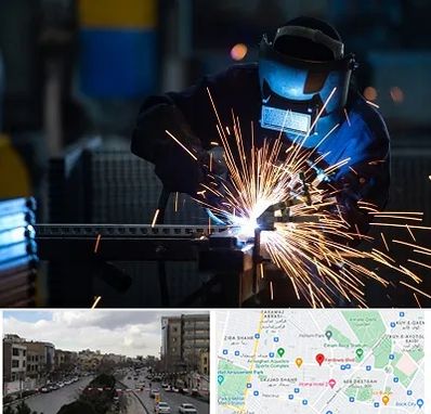 جوشکاری در بلوار فردوسی مشهد 