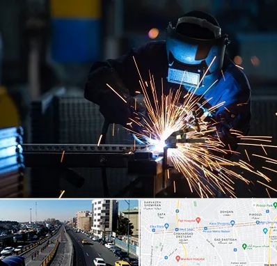 جوشکاری در پیروزی 