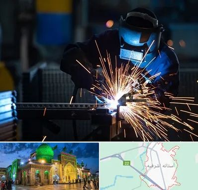 جوشکاری در آستانه اشرفیه