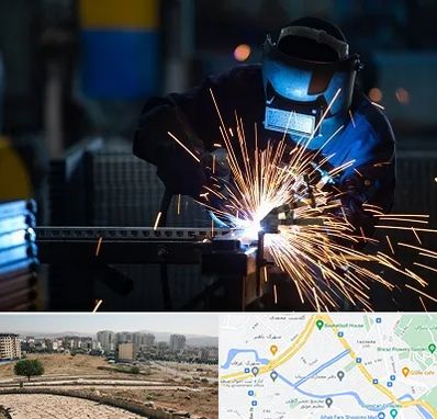 جوشکاری در کوی وحدت شیراز