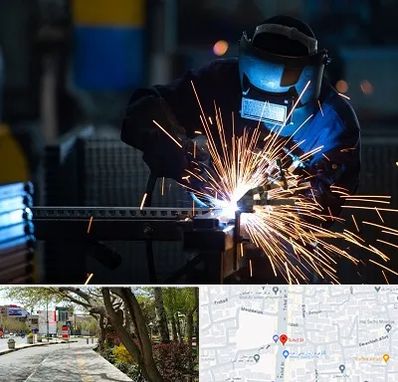 جوشکاری در خیابان توحید اصفهان